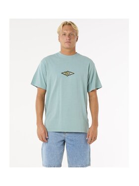Rip Curl Rip Curl T-Shirt Raw Energy Sloth Tee Niebieski Loose Fit