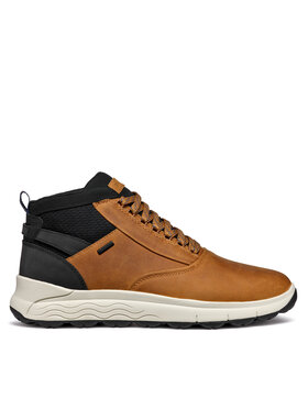 Geox Geox Schnürschuhe U Spherica 4X4 B Abx U26FDA 0FF6K C6001 Braun