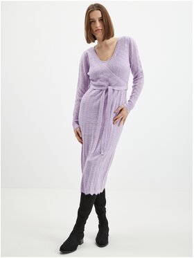 Orsay Orsay Sukienka 530387-447000__XL Fioletowy Regular Fit