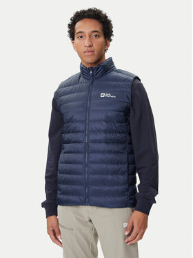 Jack Wolfskin Jack Wolfskin Prsluk Pilvi 1207711 Tamnoplava Regular Fit