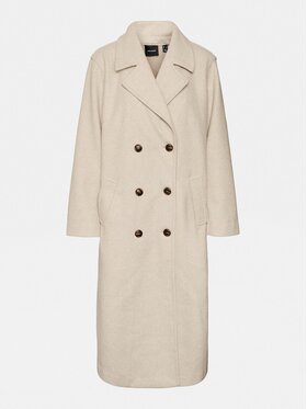 Vero Moda Curve Vero Moda Curve Prijelazni kaput 10297180 Écru Regular Fit