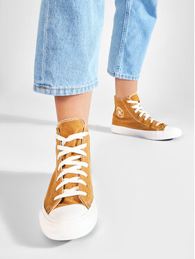 Converse Tenisice Ctas Hi 166740C Smeđa