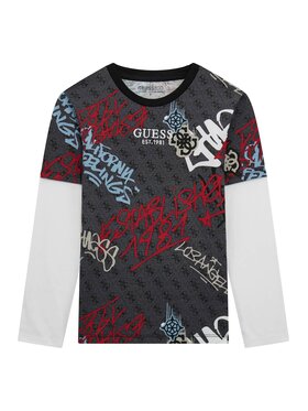 Guess Kids Guess Kids T-Shirt 179699 Kolorowy Classic Fit