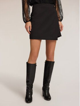 Motivi Motivi Spódnica mini 1247Q001102N033 Czarny Regular Fit