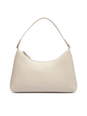 Calvin Klein Calvin Klein Kabelka Foil Logo Small Shoulder Bag LV04F3890G Krémová