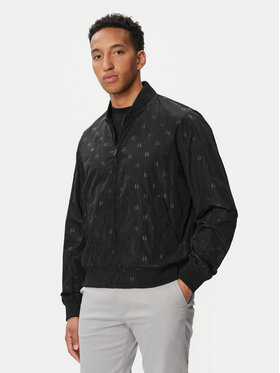 KARL LAGERFELD KARL LAGERFELD Bomber 505005 563538 Nero Regular Fit