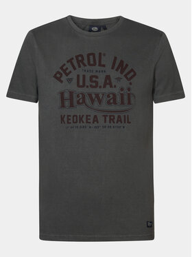 Petrol Industries Petrol Industries T-Shirt M-1040-TSR606 Γκρι Regular Fit