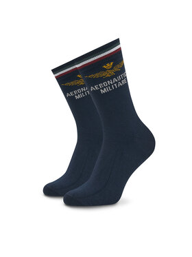Aeronautica Militare Aeronautica Militare Muške visoke čarape 252CZ0012UL00499 Tamnoplava