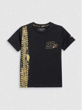 4F 4F T-Shirt MOTOSPORTS 2026 Czarny Regular Fit