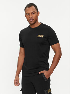 EA7 Emporio Armani EA7 Emporio Armani T-shirt 3DPT07 PJM9Z 1200 Nero Regular Fit