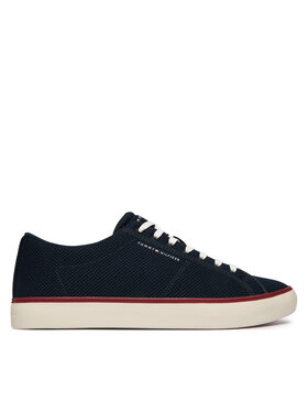 Tommy Hilfiger Tommy Hilfiger Sneakers aus Stoff Harlem Core Ii Seasonal Textile FM0FM05820 Dunkelblau