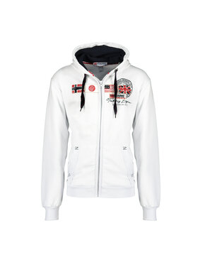 Geographical Norway Geographical Norway Bluza WT1880H/GN-WHITE Biały Reglan Fit