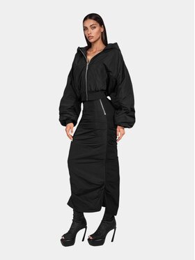 MADE BY SOCIETY MADE BY SOCIETY Spódnica maxi ETHER Skirt - F27545 Czarny Basic Fit