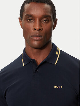 Boss Polo Majica Paul 50506193 Mornarsko Modra Slim Fit