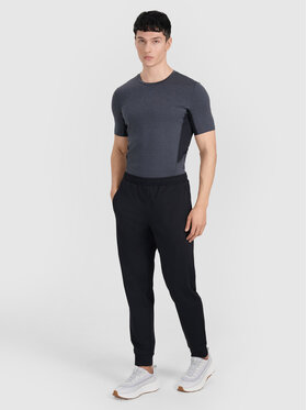 4F 4F Spodnie dresowe MULTI ACTIVE Czarny Regular Fit