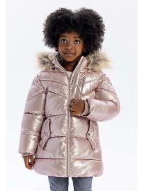 MINOTI MINOTI Kurtka zimowa 20coat82 Różowy Regular Fit