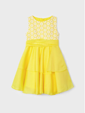 Mayoral Mayoral Elegantes Kleid 3912 Gelb