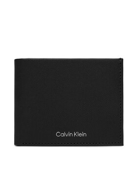 Calvin Klein Calvin Klein Duży Portfel Męski Ck Must Bifold 6Cc W/Bill K50K511383 Czarny