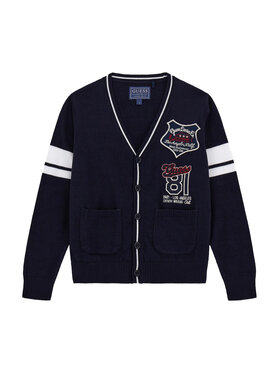 Guess Guess Cardigan L5YR05 Z0140 Bleumarin Regular Fit