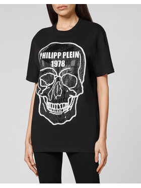 PHILIPP PLEIN PHILIPP PLEIN T-Shirt 30238 Černá Regular Fit