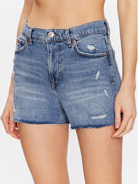 BDG Urban Outfitters BDG Urban Outfitters Džinsiniai šortai BDG ALINE VINT STRETCH 76832062 Mėlyna Regular Fit