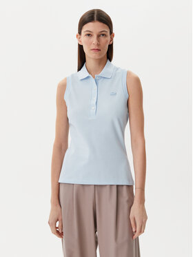 Lacoste Lacoste Tricou polo PF5445 Albastru celest Slim Fit