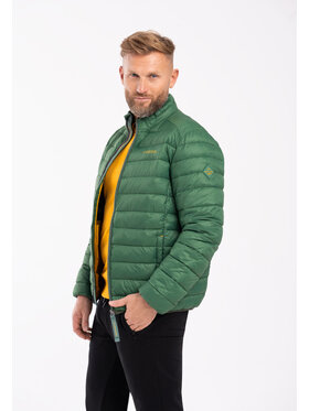 Volcano Volcano Kurtka przejściowa J-ELZO Zielony Regular Fit