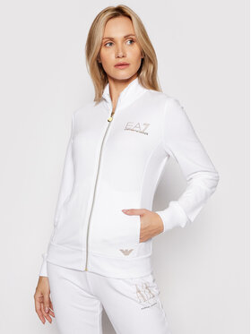 EA7 Emporio Armani EA7 Emporio Armani Світшот 8NTM43 TJ9RZ 1100 Білий Regular Fit