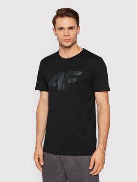 4F 4F Тишърт NOSH4-TSM353 Черен Regular Fit