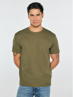 BIG STAR BIG STAR T-Shirt MIKES Zielony Comfort Fit