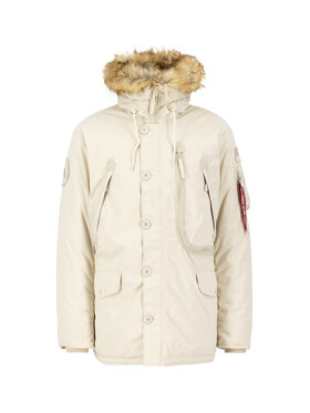 Alpha Industries Alpha Industries Kurtka zimowa Polar Winter Jacket Beżowy Regular Fit