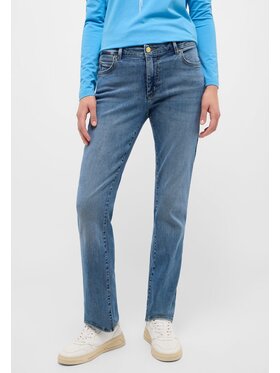 Mustang Mustang Jeansy CROSBY RELAXED STRAIGHT Niebieski Regular Fit