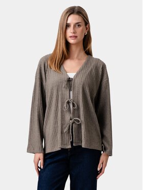 TeeShoppen TeeShoppen Kamizelka 'Basic Collection' Brązowy Regular Fit