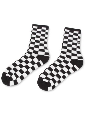 Vans Vans Skarpety Wysokie Męskie Checkerboard Crew VN0A3H3OHU0 Czarny