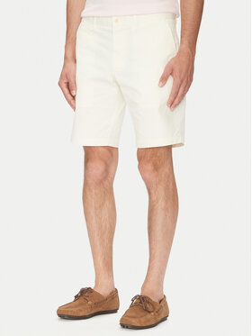 Tommy Hilfiger Tommy Hilfiger Šortky z materiálu Brooklyn MW0MW23563 Écru Regular Fit