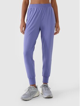 4F 4F Dámske nohavice 4FRSS25TFTRF0789-32S Modrá Regular Fit