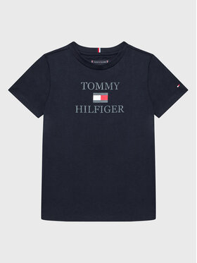 Tommy Hilfiger Tommy Hilfiger T-shirt Logo KB0KB07794 D Blu scuro Regular Fit