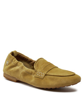 Tommy Hilfiger Loaferice Th Suede Moccasin FW0FW07714 Kaki