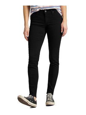 Lee Lee Jeansy 112111903 Czarny Skinny Fit