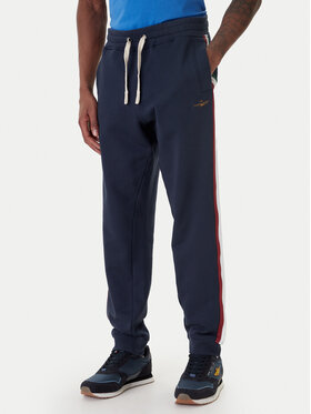 Aeronautica Militare Aeronautica Militare Spodnie dresowe 261PF1005UF00677 Granatowy Regular Fit