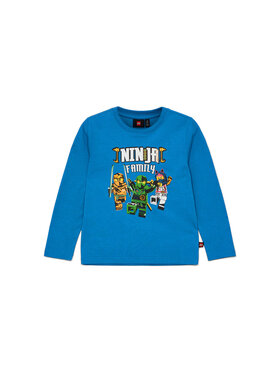 LEGO LEGO Longsleeve Tano 203 Niebieski Regular Fit