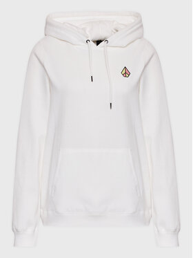 Volcom Volcom Суитшърт Truly Deal B4112307 Бял Regular Fit