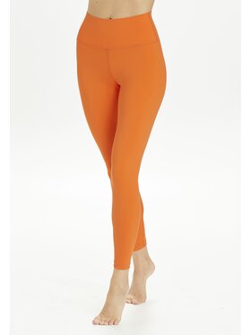 Athlecia Athlecia Legginsy Gaby Pomarańczowy Fitted Fit