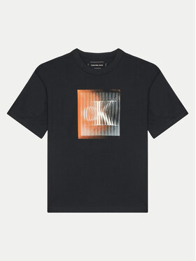 Calvin Klein Jeans Calvin Klein Jeans T-krekls IB0IB02356 Melns Regular Fit