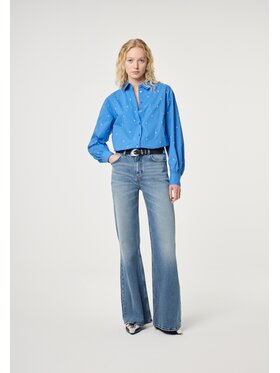 Fabienne Chapot Fabienne Chapot Bluzka 5993-1810-103 Niebieski jasny Loose Fit