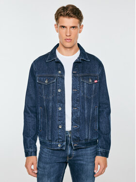 BIG STAR BIG STAR Kurtka jeansowa CHARLIE Granatowy Basic Fit
