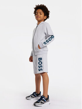 BOSS Boss Спортни шорти J50756 S Сив Regular Fit