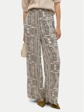 Vero Moda Vero Moda Palazzo nadrágok Menny 10282478 Bézs Wide Leg