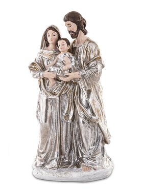 MIAhome MIAhome Figurka dekoracja świąteczna SAGRADA FAMILIA Srebrny