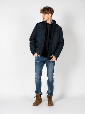 Geox Geox Bunda pro přechodné období M2620U TF373 Tmavomodrá Slim Fit